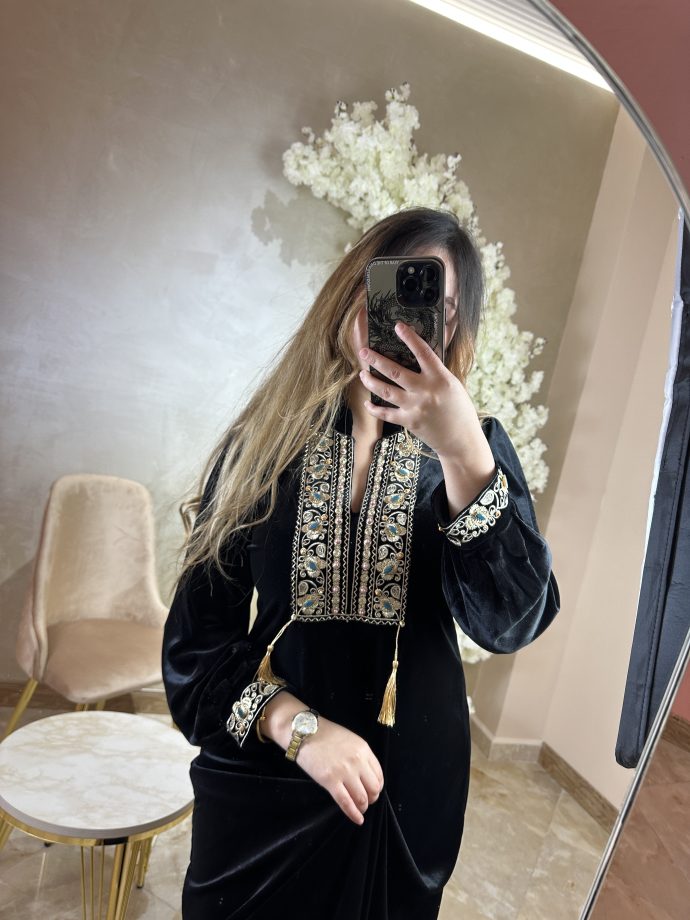 ⁦جبة قطيفة عالية الجودة⁩ - الصورة ⁦6⁩