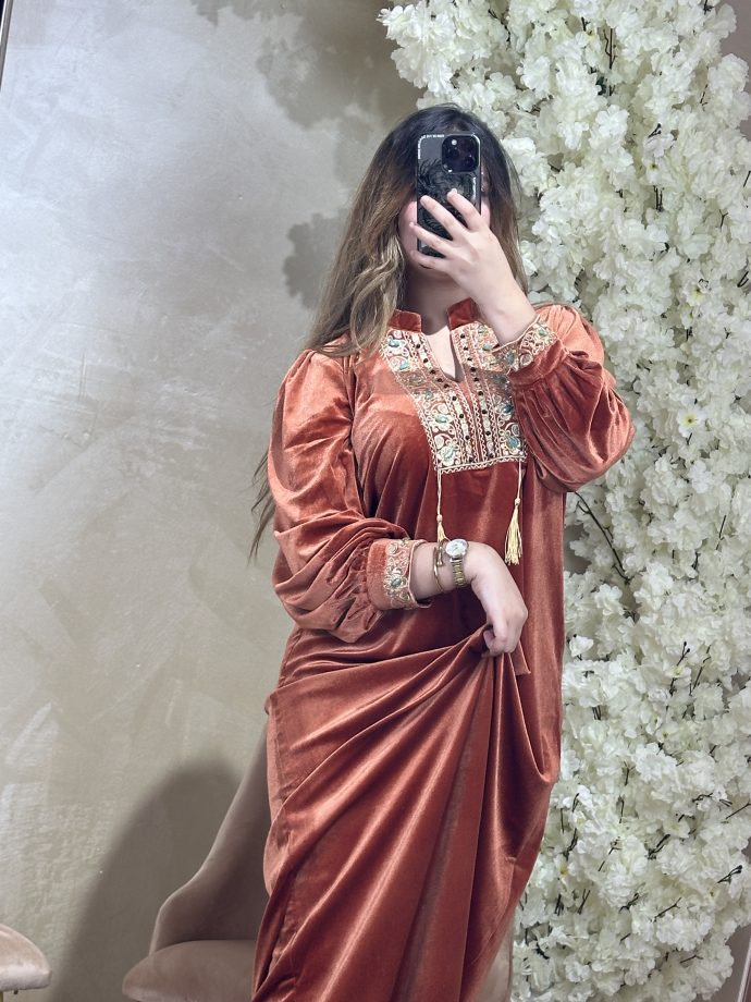 ⁦جبة قطيفة عالية الجودة⁩ - الصورة ⁦7⁩